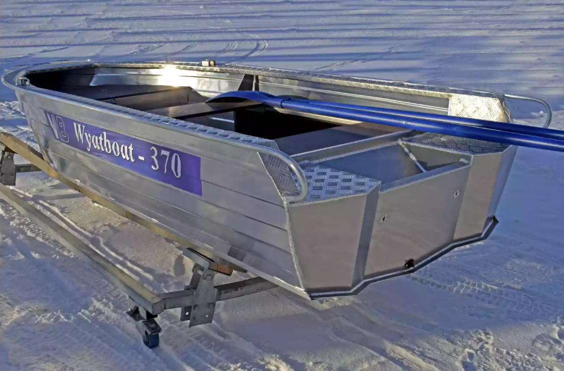 Алюминиевая лодка Wyatboat-370 Р в Дербенте