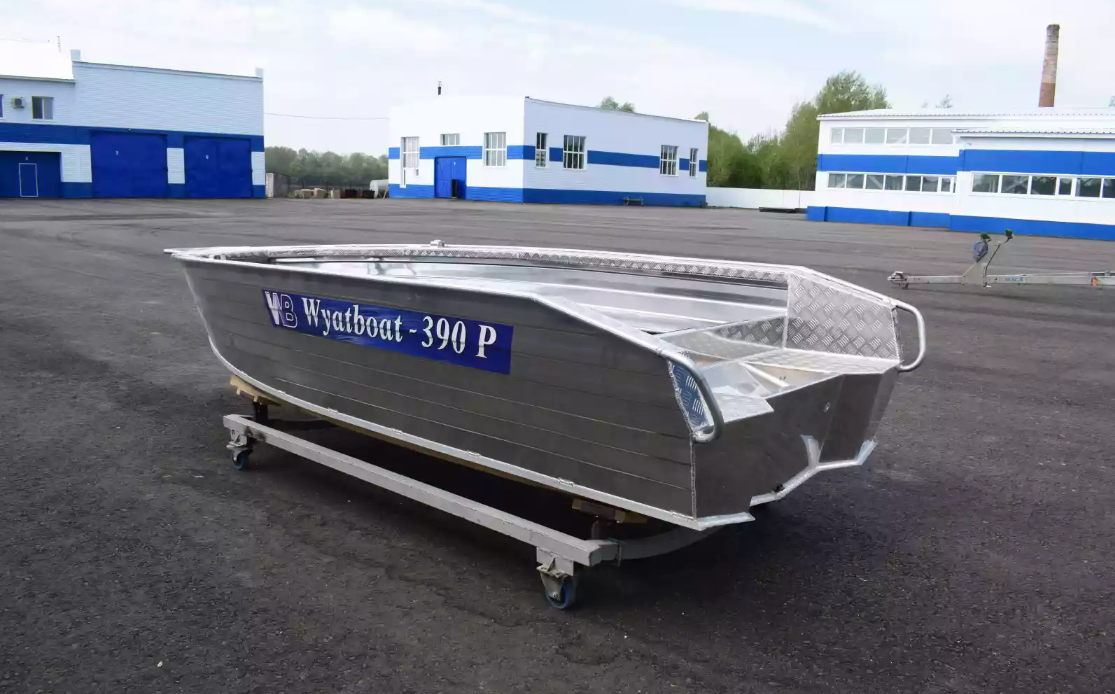 Алюминиевая лодка Wyatboat-390Р Увеличенный борт в Дербенте