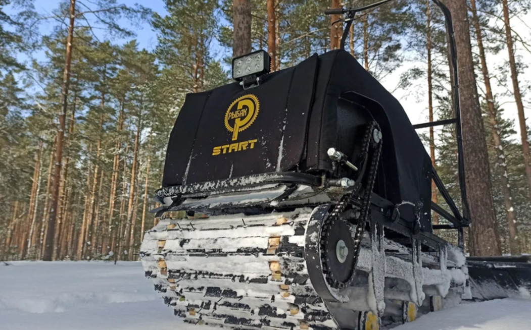 Мотобуксировщик РЫБАК СТАРТ Lifan 15 л.с (тканный капот) в Дербенте