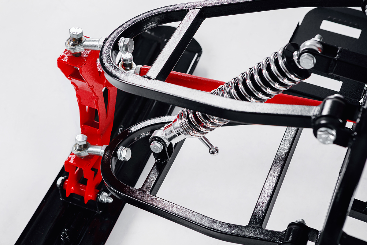 Лыжный модуль IKUDZO с подогревом ручек металлические лыжи в Дербенте