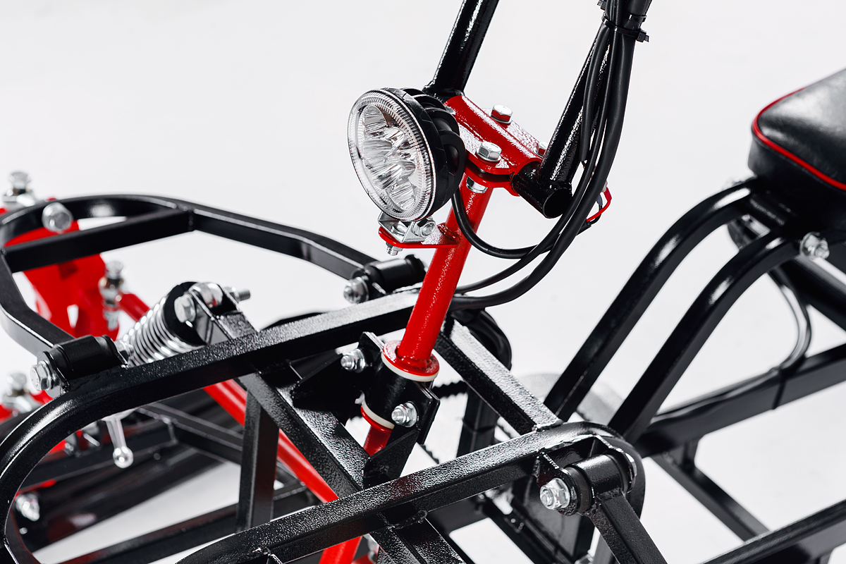 Лыжный модуль IKUDZO с подогревом ручек металлические лыжи в Дербенте