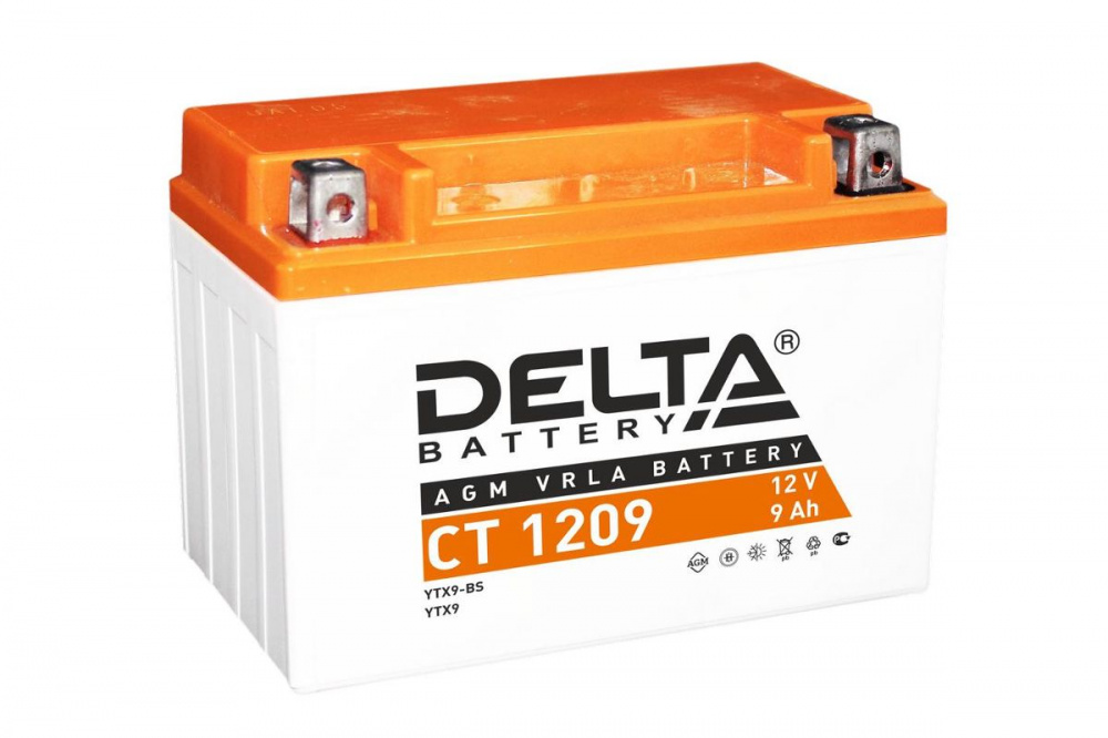 Аккумулятор Delta CT 1209 (12V / 9Ah) в Дербенте