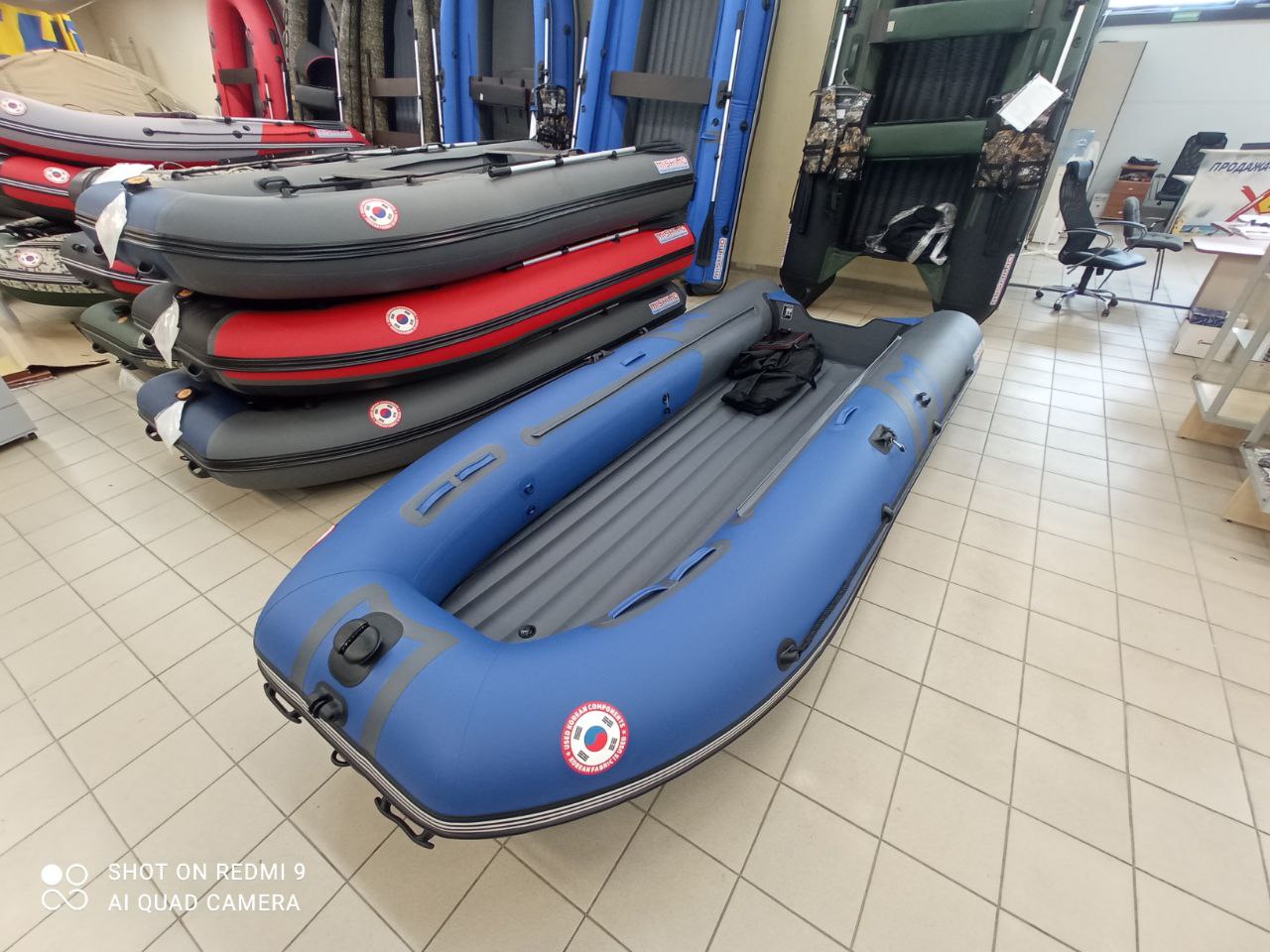 Лодка MISHIMO RIVER JET 400 под водомет в Дербенте