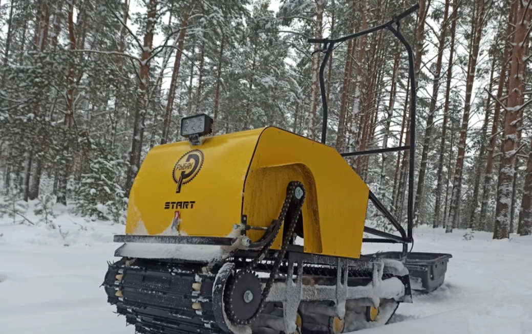 Мотобуксировщик РЫБАК СТАРТ Lifan 15 л.с. (металлический капот) в Дербенте