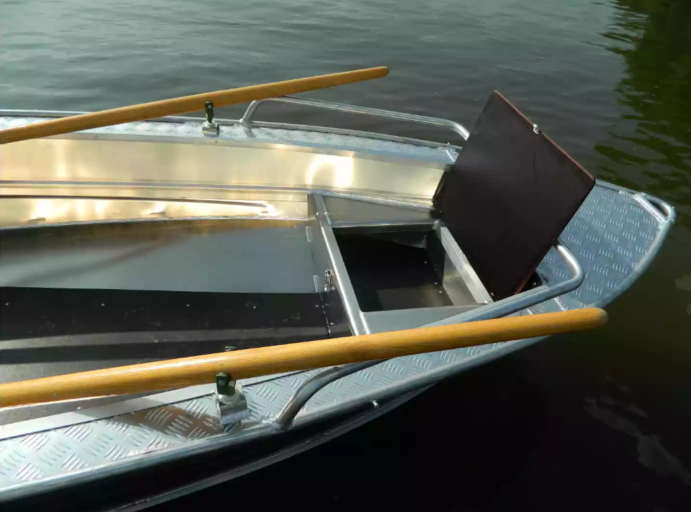 Алюминиевая лодка Wyatboat-390 У в Дербенте