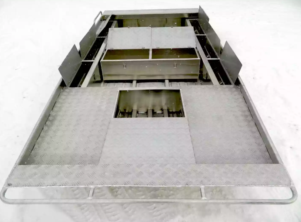 Алюминиевая лодка Wyatboat-390 Jonboat в Дербенте