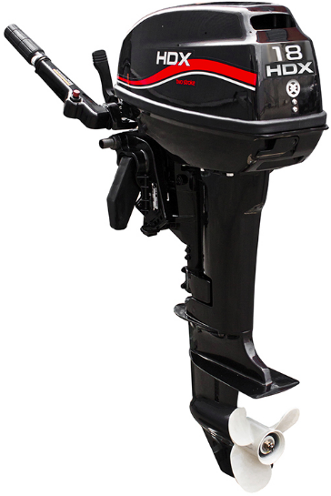 Лодочный мотор 2-х тактный HDX R series TE 18 BMS в Дербенте
