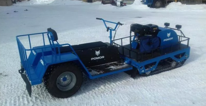 Мотобуксировщик POMOR X-2 K15 в Дербенте