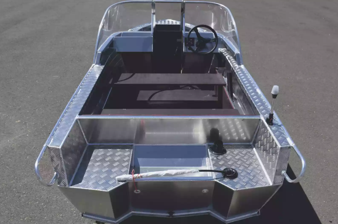 Алюминиевая лодка Wyatboat-390 DCM в Дербенте