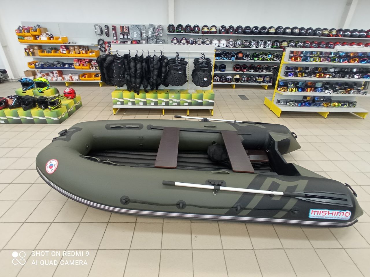 Лодка MISHIMO RIVER JET 400 под водомет в Дербенте
