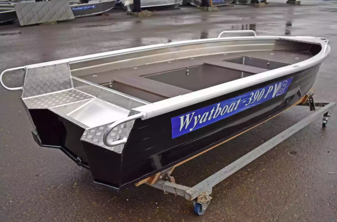 Алюминиевая лодка Wyatboat-390РМ в Дербенте
