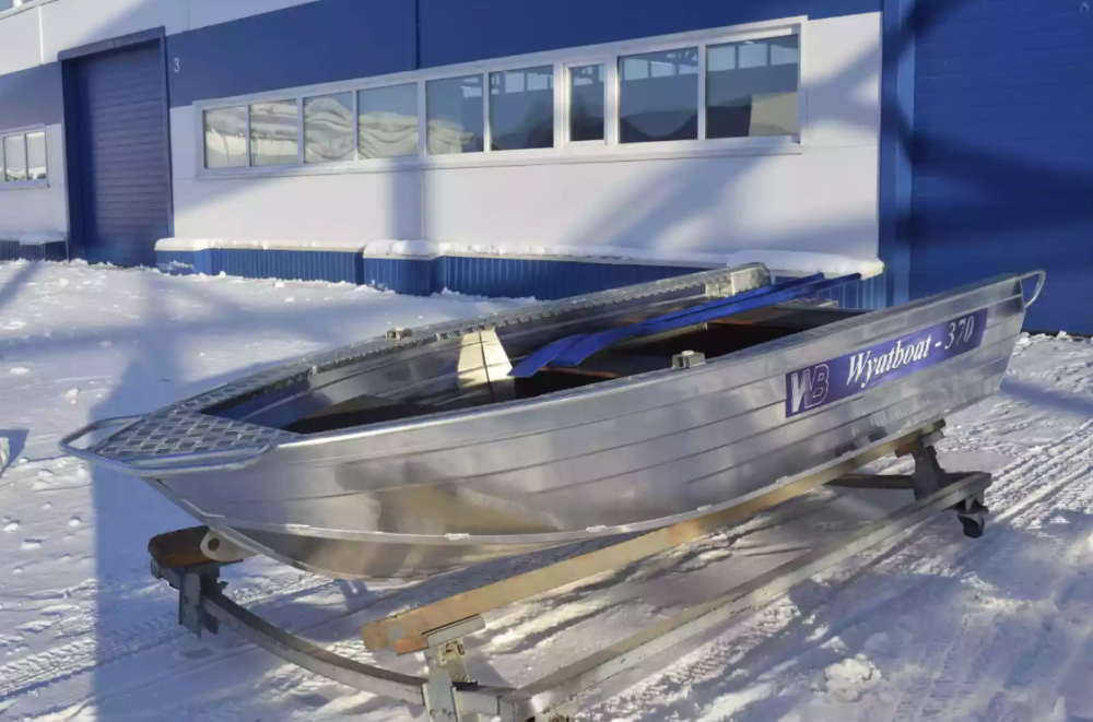 Алюминиевая лодка Wyatboat-370 Р в Дербенте