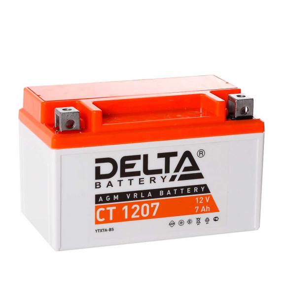 Аккумулятор Delta CT 1207 (12V / 7Ah) в Дербенте