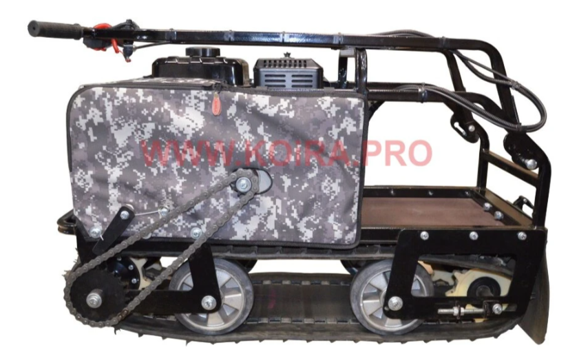 Мини мотобуксировщик КОЙРА "Вжик" (107 см) 7 л/с с ручным стартером в Дербенте