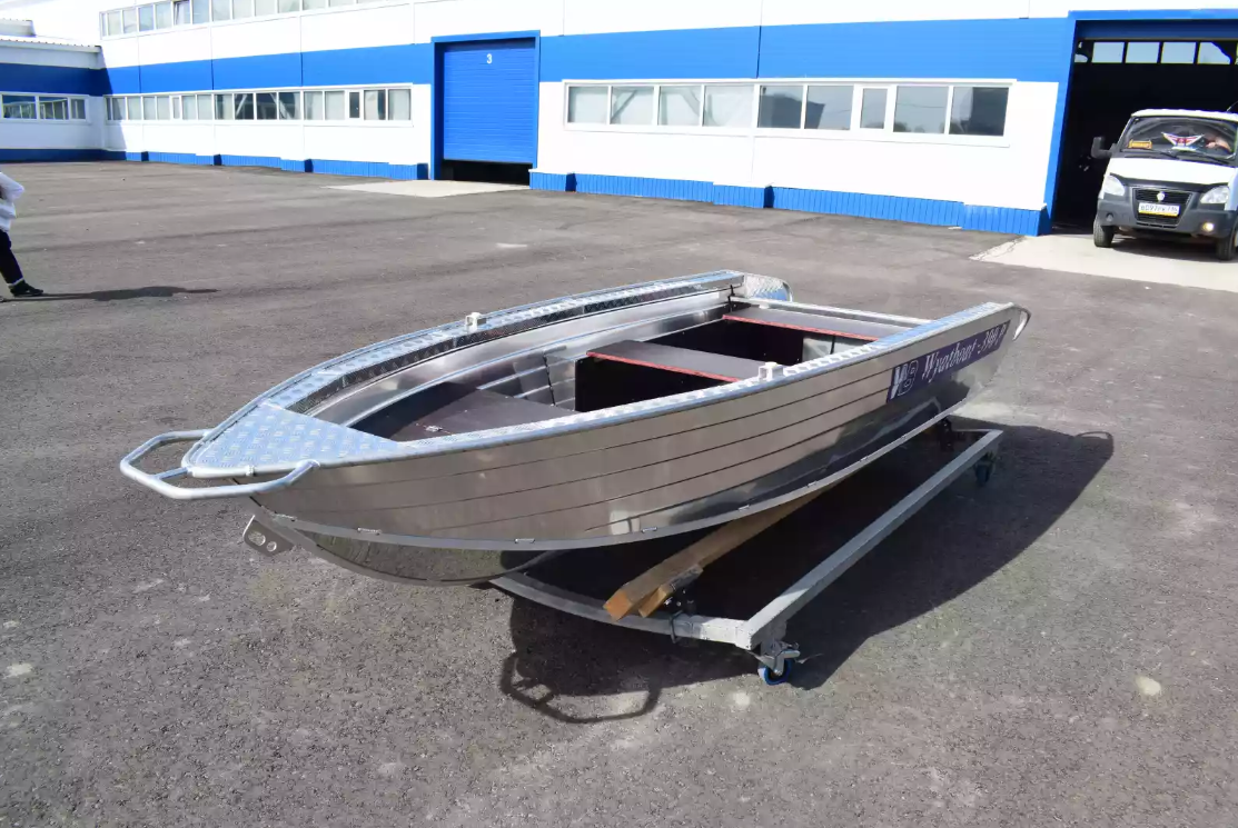 Алюминиевая лодка Wyatboat-390 P в Дербенте