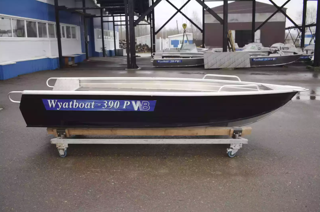 Алюминиевая лодка Wyatboat-390РМ в Дербенте