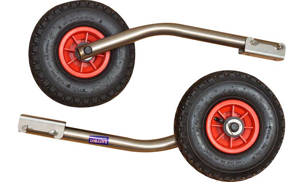 Транцевые колеса модульные удлиненные из нержавеющей стали в Дербенте