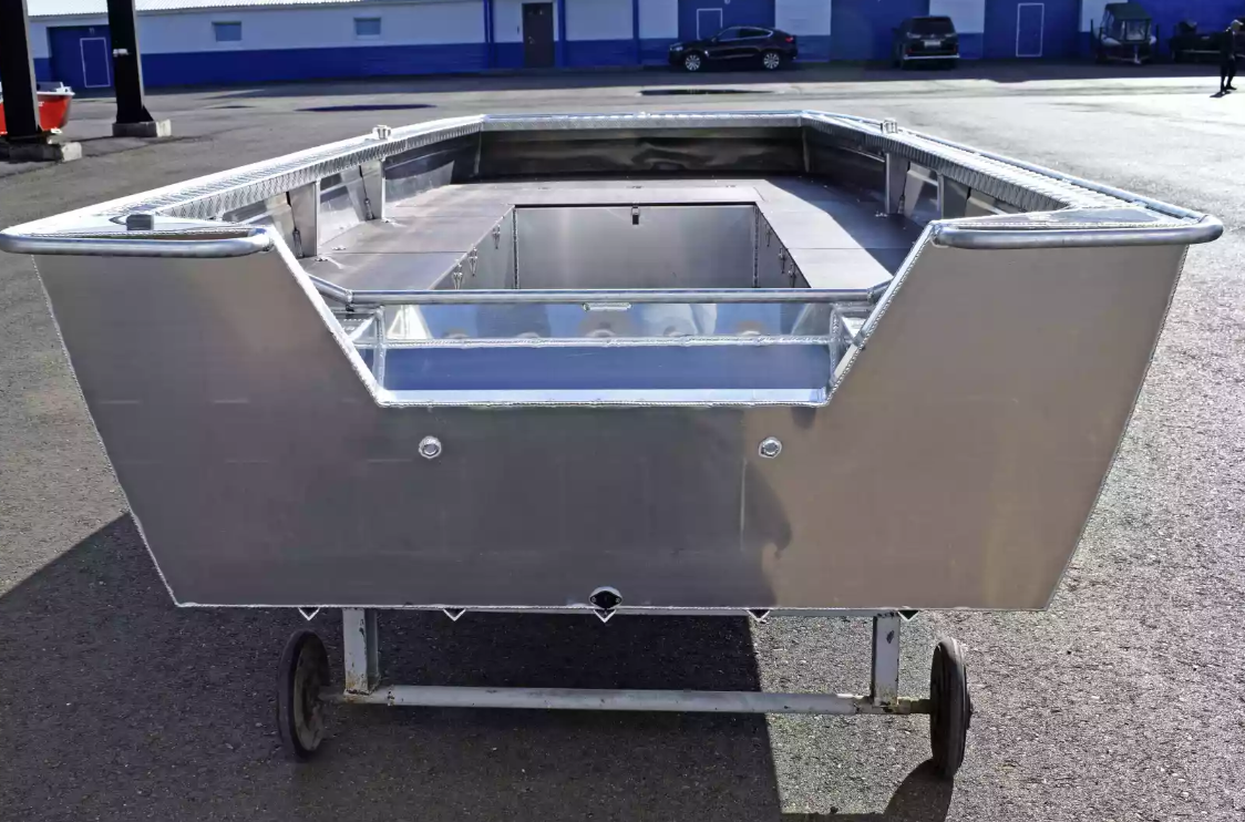 Алюминиевая лодка Wyatboat-490 Jonboat в Дербенте