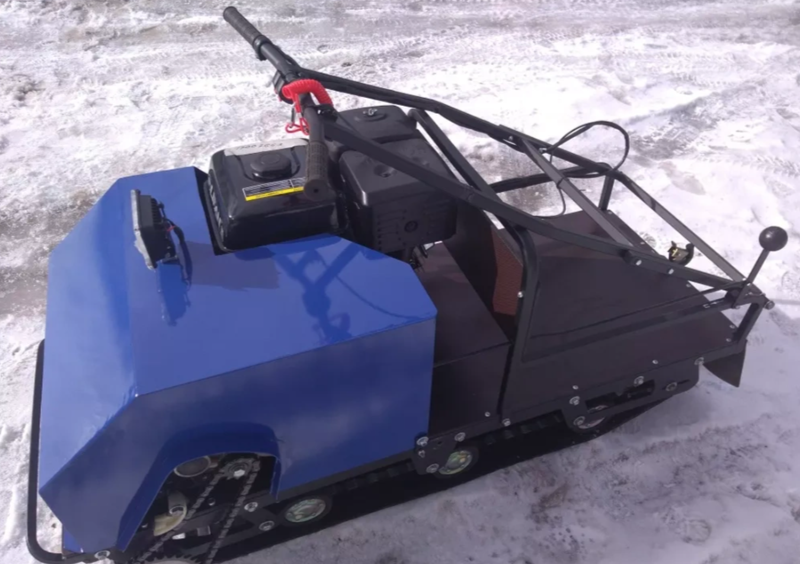 Мотобуксировщик AhtaR ЗИМА с реверсом (задний ход) в Дербенте