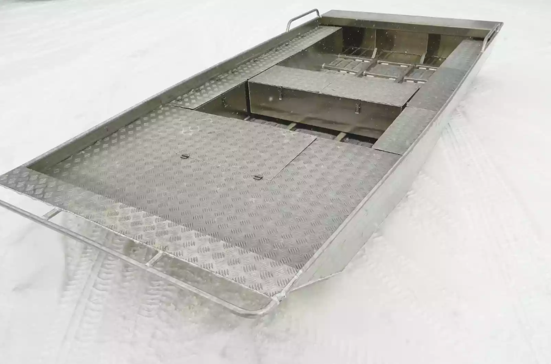 Алюминиевая лодка Wyatboat-390 Jonboat в Дербенте