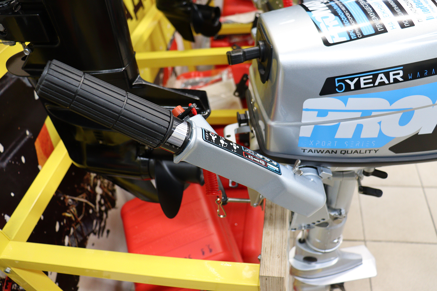 Лодочный мотор PROMAX SP5FHS (внешний бак 12 л) в Дербенте