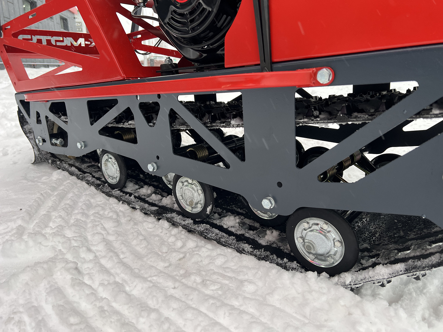 Мотобуксировщик EX-MOTO SNOWDOG S500 15л.с в Дербенте