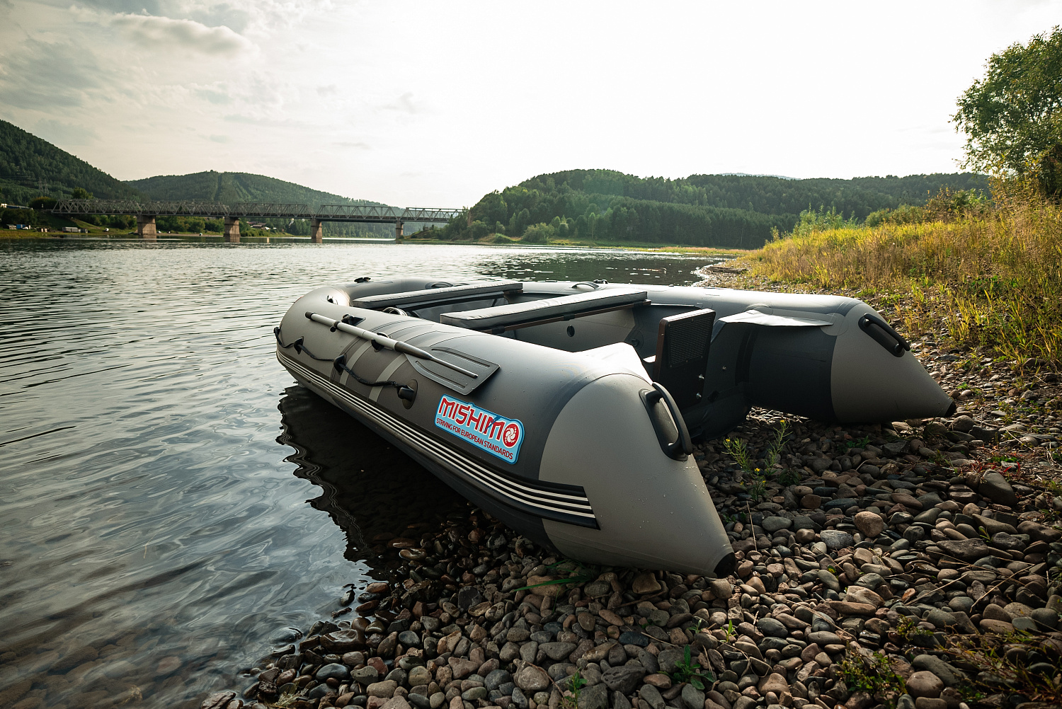 Лодка MISHIMO RIVER JET 390 под водомет в Дербенте