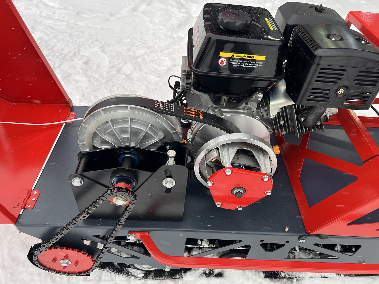 Мотобуксировщик EX-MOTO SNOWDOG S500 15л.с в Дербенте