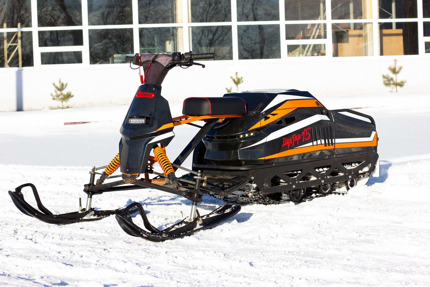 Мотобуксировщик IRBIS Мухтар 15 с лыжным модулем в комплекте в Дербенте