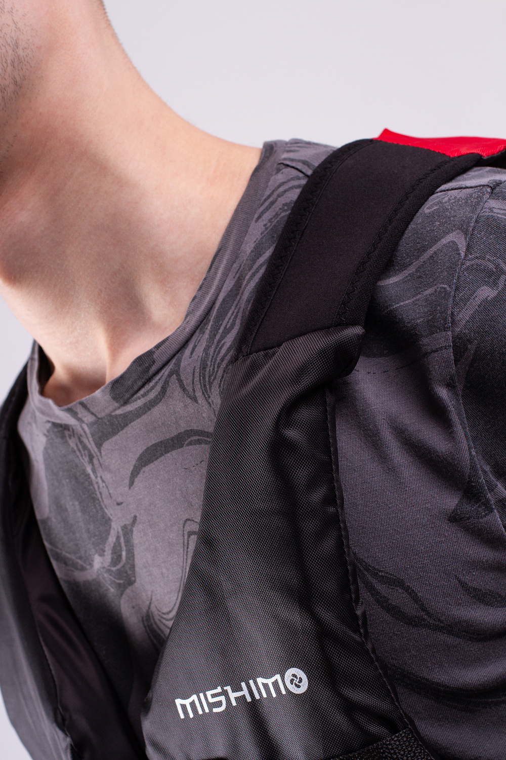 Жилет спасательный MISHIMO PRO Премиум качества Черно-красный в Дербенте